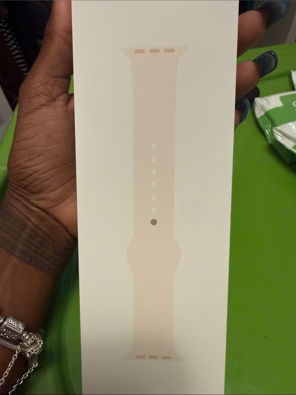 Apple Silicone Watch Band - Light Pink